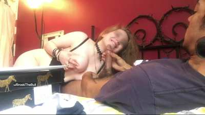Feeding her a fresh load 💦