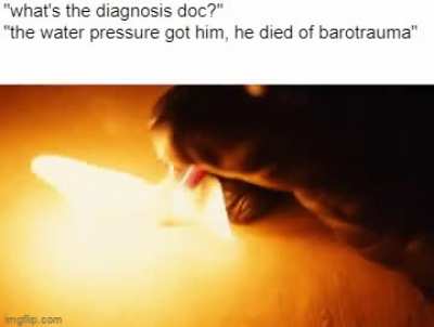 the real barotrauma was the friends we made along the way