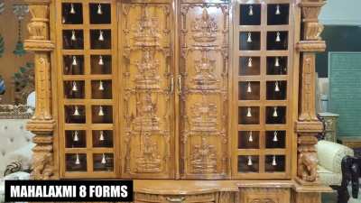 New Design Ashtalakshmi Mandir in Teakwood