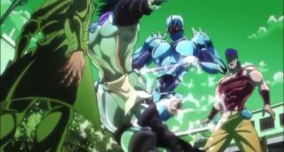 I guess you could say Polnareff had a Gold Experience
