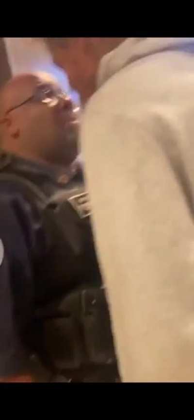 McDonald's customer vs Security officer This is a perfect example of what... not to do!