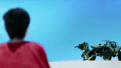 Master Chief "saves" the day in the new Windows 11 commercial