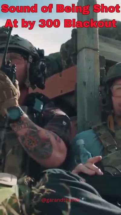 what 300 blk sounds like from the wrong end...