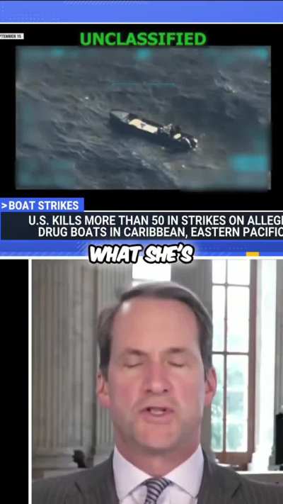Rep. Jim Himes on Trump admin. targeting drug-smuggling boats: "All my MAGA friends who are cheering on these illegal killings need to imagine who gets killed when President Alexandria Ocasio-Cortez says that it doesn't matter what the law says."