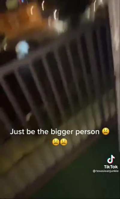 Just Be the Bigger Person