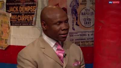 Chris Eubank Sr offers a rebuttal to Prince Naseem Hamed's claim he copied his moves, alleges it was the other way around, shows receipts 