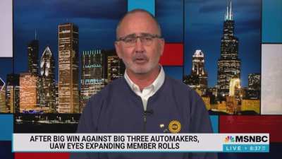 &lsquo;When 26 billionaires have as much wealth as half of humanity, that&rsquo;s a crisis&hellip;It&rsquo;s time, and it&rsquo;s up to organized labor to lead that movement.&rsquo; -UAW President Shawn Fain