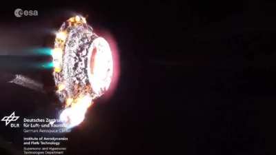 Scientists test plasma wind tunnel to show what it&rsquo;s like for an object to disintegrate upon re-entry into Earth's atmosphere