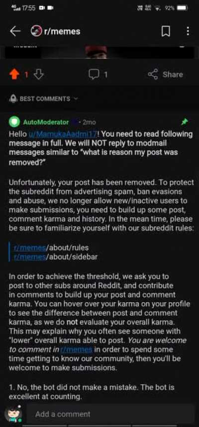 There is a guy named u/leave me alone please has stolen my meme and I have the proof!!!