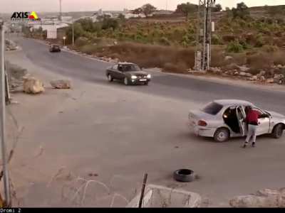 To throw a Molotov cocktail into an Israeli kibbutz