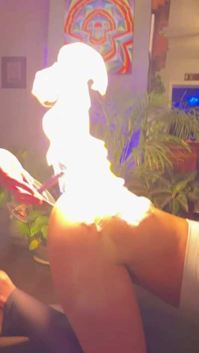 Set your life on fire&hellip;or your ass