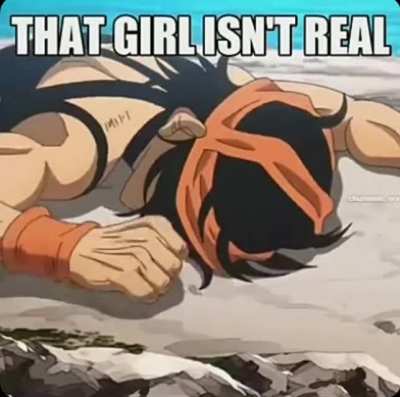 That girl isn&rsquo;t real