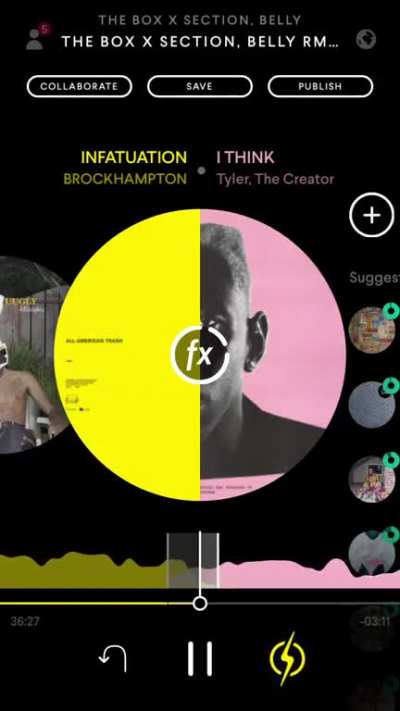 Infatuation -> I THINK