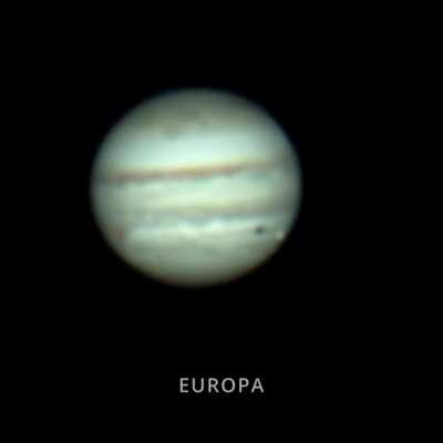 Jupiter and the Four Galilean Moons in Motion