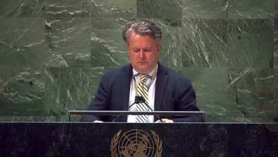 Ukrainian ambassador to the UN pretty much tells Putin to kill himself: "If he wants to kill himself, he doesn't need to use nuclear arsenal. He has to do what the guy in Berlin did in a bunker in May 1945"