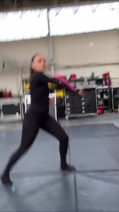 Stunt training for The acolyte