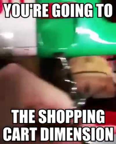 the shopping cart dimension