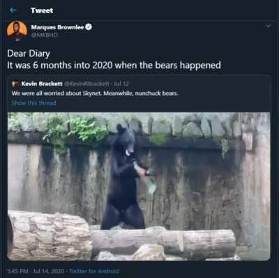 Nunchuking away