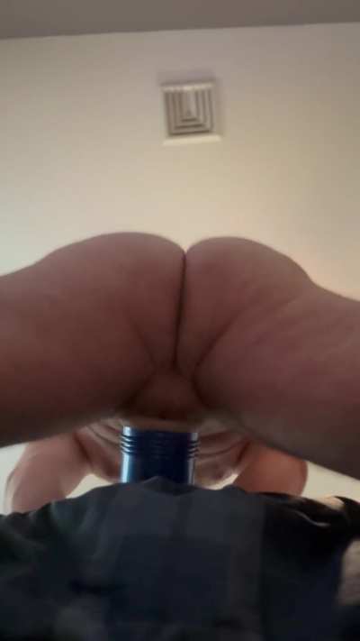 Balls to cheeks