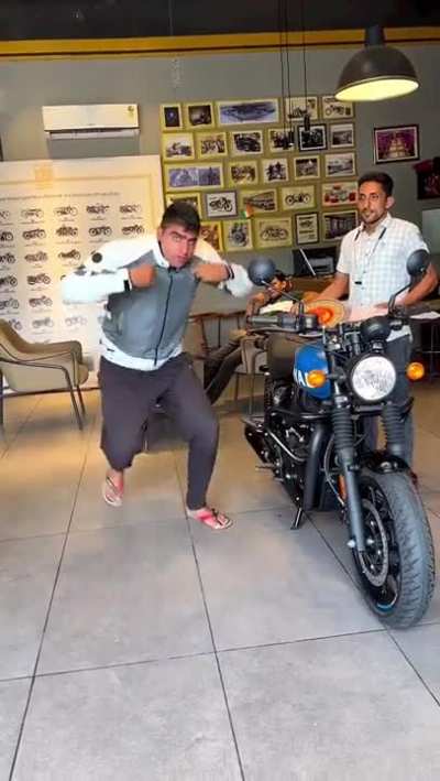 To buy a bike