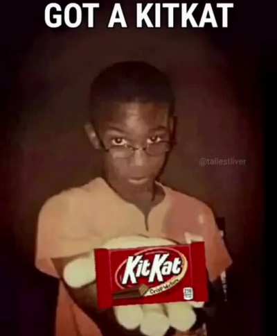 &Eacute;pico tiene un kit kat meme conchetumare malo