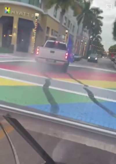 I guess this guy really doesn&rsquo;t like rainbows