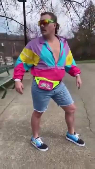 Outrun vibes in his veins
