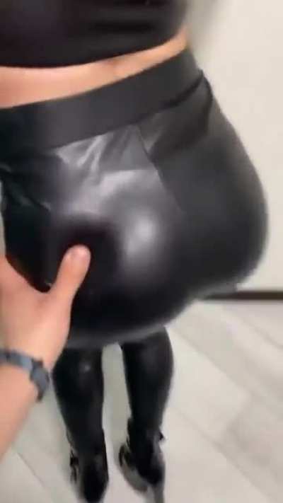 With a nice slap