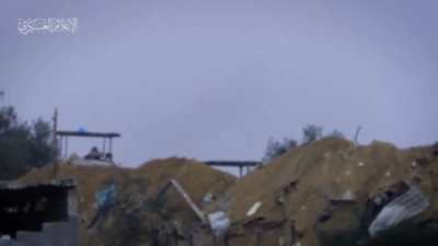 A footage shows an IDF officer being sniped by The Palestinian Resistance in December 20, 2023