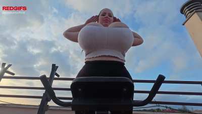 My Personal Trainer says he needs this videos from me (Jessy Bunny)
