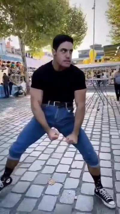 He got a lil too excited