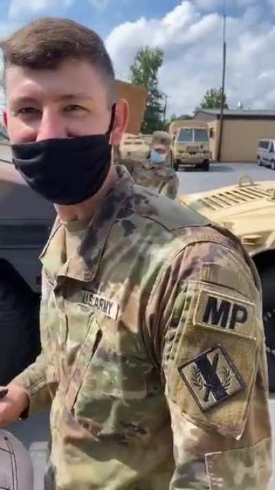 "Why'd you join the army?"