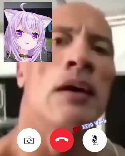 Okayu calling the rock
