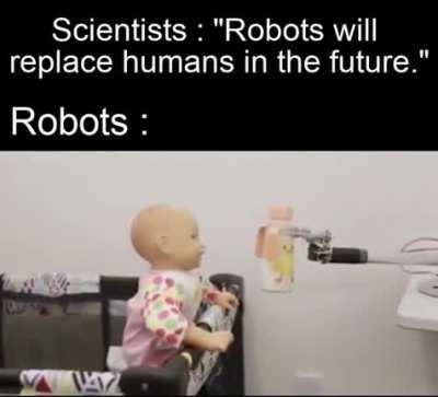 Robots are smart!
