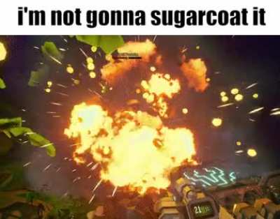 rocket barrage funny moment
