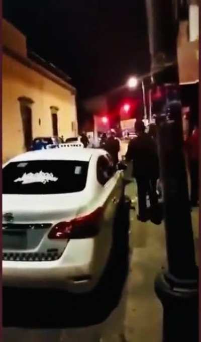 Truck plows through group standing in street in a hit &amp;amp; run