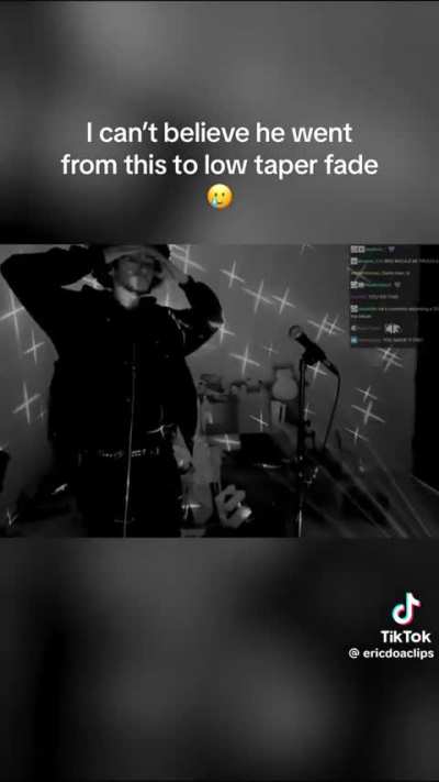 The full clip of &ldquo;imagine if ninja got a low taper fade&rdquo;