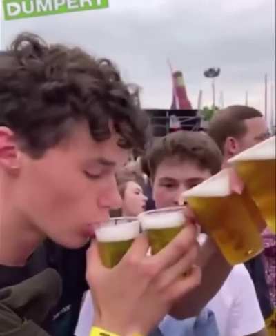 4 beers at once
