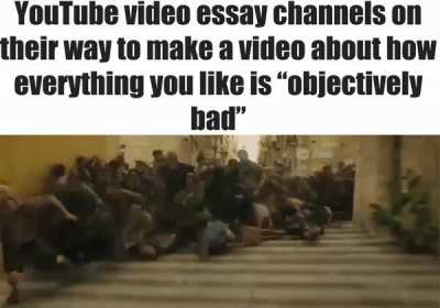 "your favorite thing is bad, heres why"