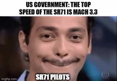 Yes, yes, definitely the top speed