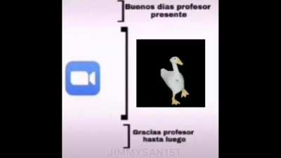 Buenos d&iacute;as profesor presente 😎