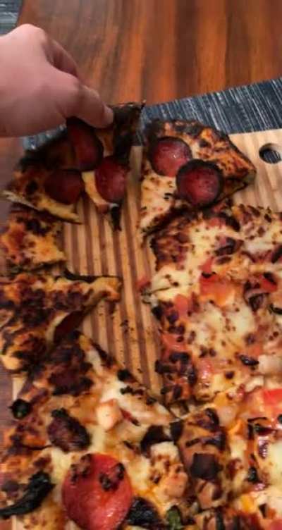 Tried making homemade pizza&hellip;almost succeeded.