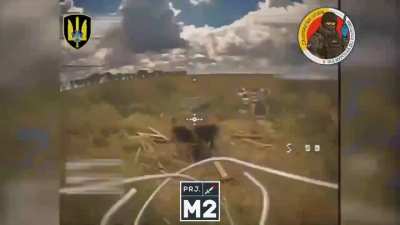 Footage of FPV drone unit "Project M2", part of Special Operations Center "A" of the SBU, attacking the Russian stronghold where 102 Russian soldiers would later be captured. August 14th/15th 2024, Kursk Oblast, Russia.
