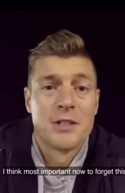 Cool, calm and collected. &ldquo;At the end we are Real Madrid. We always look forward to these kind of games&rdquo; - Kroos regarding the draw today.