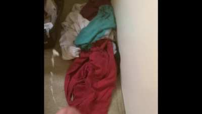 The ultimate &ldquo;cumming in clothes&rdquo; video , lol.