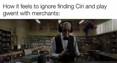 Ciri can wait