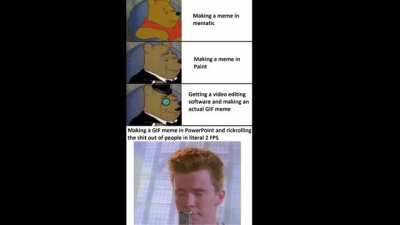 [OC] I am not lying when I say "2 FPS" (made in Paint and PowerPoint 2016)