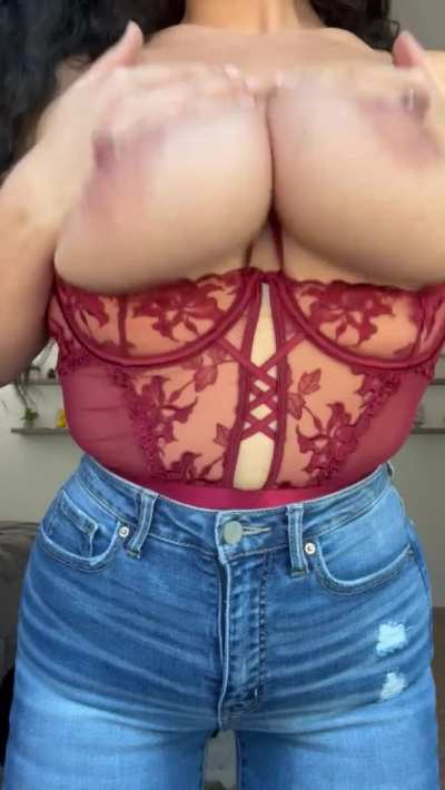 Ready for that titty fuck now 😈