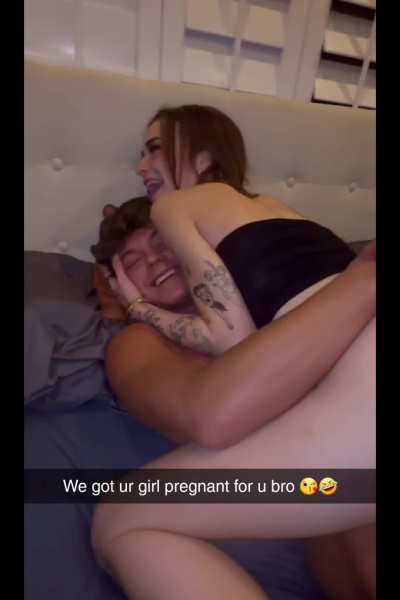 Hot Big Cock impregnates GF