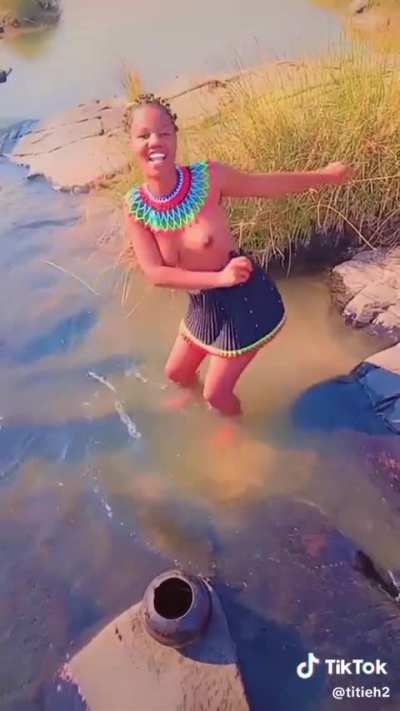 River bath